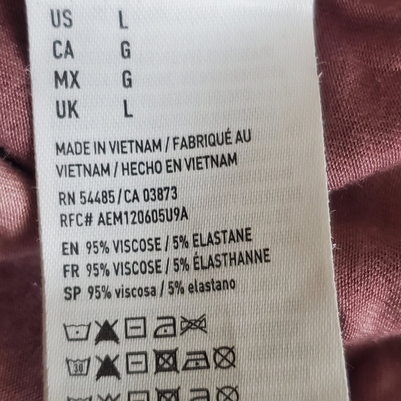 American Eagle Soft & Sexy Pink Tie-Dye Body Suit Size Large. - Picture 8 of 10